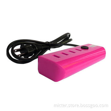 8 USB Power Strip with 8 USB Ports and Independent Switches